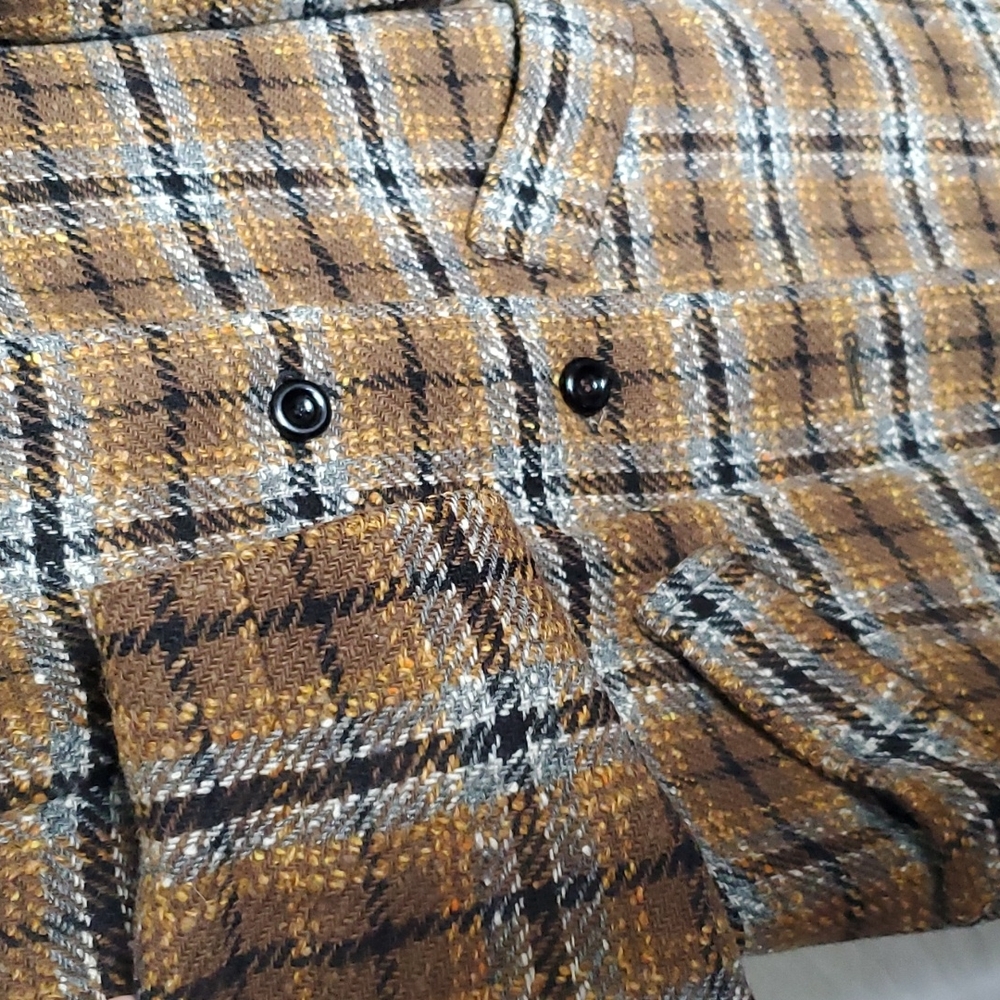 PENDLETON  vintage wool long pea coat women's medium - Picture 2 of 11